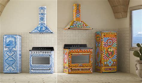 dolce gabbana x smeg carretto refrigerator|harrods smeg dolce and gabbana.